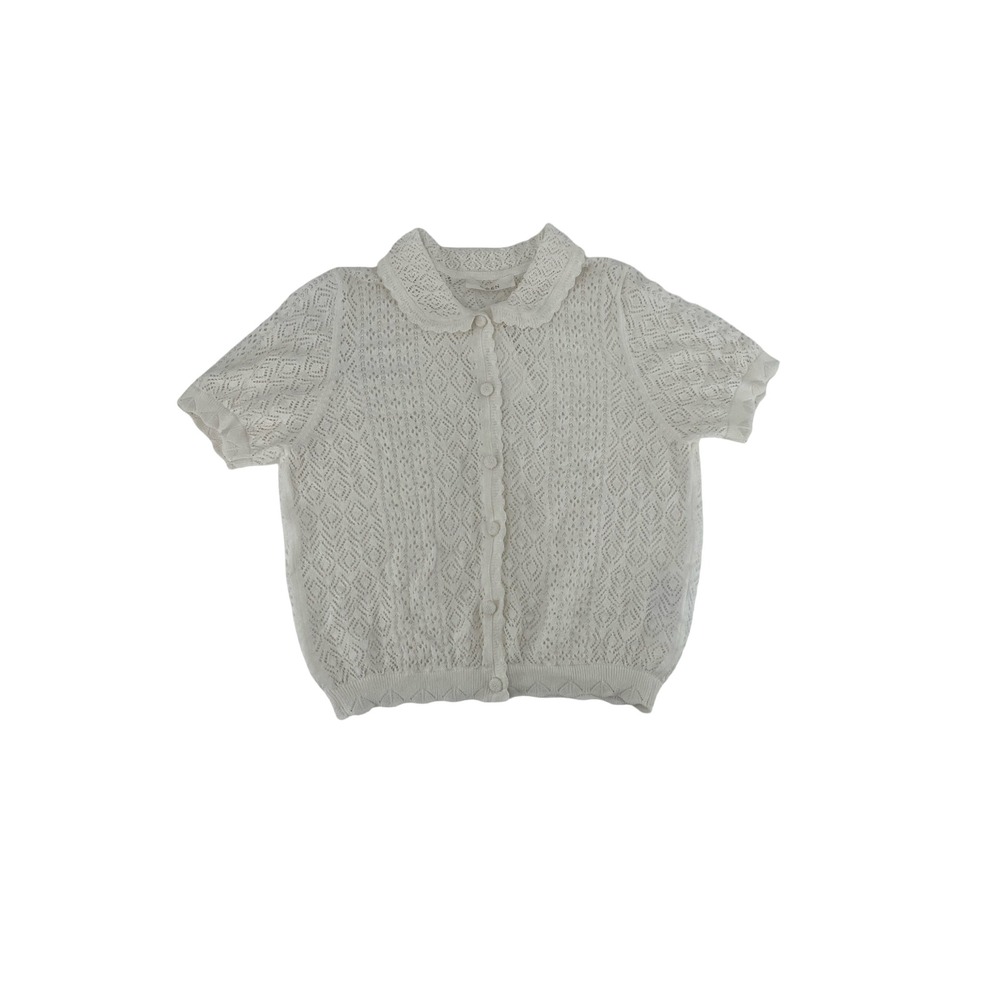 DOEN Cardigan S Cream Excellent